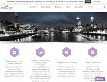 Tablet Screenshot of blackswan-analysis.co.uk